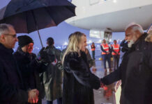 प्रधानमंत्री मोदी का वाशिंगटन पहुंचने पर प्रवासी भारतीयों ने किया भव्य स्वागत