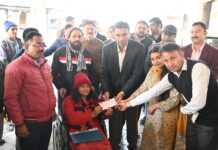 मांगी 50 हजार की सहायता डीएम ने दी 1 लाख 25 हजार अतिरिक्त धनराशि