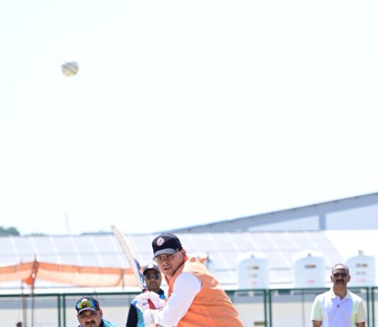 सीएम धामी ने किया उत्तरांचल प्रेस क्लब द्वारा आयोजित क्रिकेट टूर्नामेंट का शुभारंभ