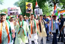 मुख्यमंत्री पुष्कर सिंह धामी के नेतृत्व में “तिरंगा शौर्य सम्मान यात्रा” का किया गया भव्य आयोजन