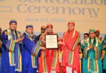केंद्रीय मंत्री नितिन गडकरी व सीएम धामी ने ग्राफिक एरा डीम्ड यूनिवर्सिटी के दीक्षांत समारोह में किया प्रतिभाग