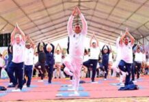 मुख्यमंत्री ने भराड़ीसैंण से दिया “हर घर योग, हर जन निरोग’’ का संदेश