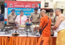 सपी देहरादून के निर्देशो पर दून पुलिस ने किया कांवड़ श्रद्धालुओं का भव्य स्वागत