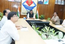 मुख्य सचिवने की प्रदेश के भीतर सभी राष्ट्रीय राजमार्गों की समीक्षा