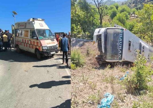 Tehri Garhwal: कुंजापुरी मंदिर जा रही श्रद्धालुओं की बस खाई में गिरी, पांच लोगों की मौत