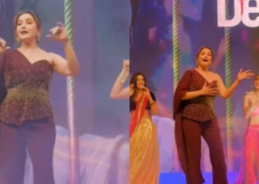 Madhuri Dixit Dance Video: 58 की उम्र में माधुरी दीक्षित ने स्टेज पर किया ‘एक दो तीन’, वीडियो वायरल—फैंस बोले ‘आज भी जादू बरकरार है’