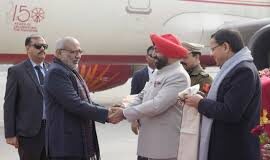 उपराष्ट्रपति सी.पी. राधाकृष्णन का देहरादून आगमन, जौलीग्रांट एयरपोर्ट पर राज्यपाल और मुख्यमंत्री ने किया स्वागत