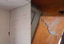 Uttarkashi News: तहसील भवन निर्माण के दौरान विस्फोट से भटवाड़ी में पांच मकानों में पड़ी दरारें, दहशत में लोग