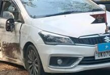 ऋषिकेश में आईजी अनंत शंकर की सरकारी कार दुर्घटनाग्रस्त, सामने से आई कार की टक्कर, चालक को आई नींद की झपकी