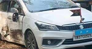 ऋषिकेश में आईजी अनंत शंकर की सरकारी कार दुर्घटनाग्रस्त, सामने से आई कार की टक्कर, चालक को आई नींद की झपकी