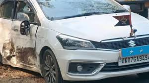 ऋषिकेश में आईजी अनंत शंकर की सरकारी कार दुर्घटनाग्रस्त, सामने से आई कार की टक्कर, चालक को आई नींद की झपकी