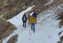 उत्तरकाशी: भारी बर्फबारी से बंद रहा गोमुख ट्रैक, निरीक्षण के दौरान टीम लौटी, जल्द पर्वतारोहियों के लिए खुलने की उम्मीद