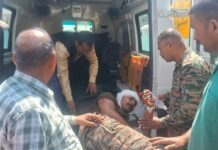 चमोली: मंडल–चोपता रोड पर सेना का वाहन दुर्घटनाग्रस्त, दो जवान घायल; एक को हेली से हायर सेंटर रेफर