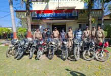 हरिद्वार में वाहन चोर गिरोह का पर्दाफाश, चार शातिर गिरफ्तार; पुलिस ने 10 चोरी की मोटरसाइकिलें बरामद