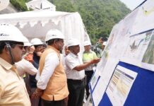 मुख्य सचिव ने किया लखवाड़ बहुउद्देशीय परियोजना का स्थलीय निरीक्षण, 2031 तक कार्य पूर्ण किए जाने के दिए निर्देश