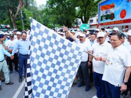 मुख्यमंत्री ने ‘रन फॉर कारगिल हीरोज’ मैराथॉन को दिखायी हरी झंडी