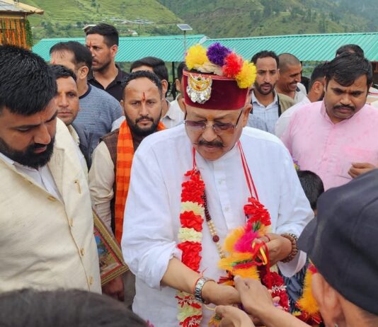 पर्यटन मंत्री महाराज ने किया राजकीय जागड़ा मेले का शुभारंभ