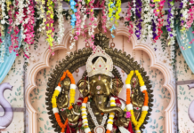 रायपुर के लक्ष्मी नारायण मंदिर में विराजे बप्पा, 2.5 क्विंटल की प्रतिमा बनी उत्सव का आकर्षण