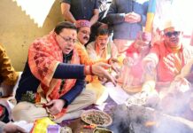 भगवान बदरीविशाल से प्रदेश की सुख-समृद्धि एवं खुशहाली की कामना की