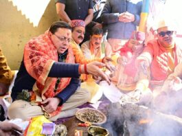 भगवान बदरीविशाल से प्रदेश की सुख-समृद्धि एवं खुशहाली की कामना की