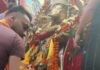 250 किलो पीतल की प्रतिमा का हरिद्वार में हुआ सांकेतिक विसर्जन