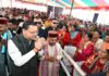 मुख्यमंत्री ने उत्तरकाशी में सेवा ज्योति कलश यात्रा एवं सेवा संकल्प सभा में किया प्रतिभाग