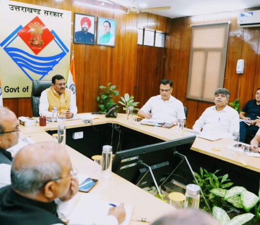 मुख्य सचिव ने ली कुम्भ मेला की तैयारियों के सम्बन्ध में बैठक