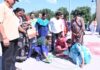 स्पीकर ऋतु खण्डूडी भूषण ने छात्राओं एवं भाजपा कार्यकर्ताओं के साथ बनाई आकर्षक रंगोलियां