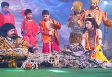 रामलीला महोत्सव में लेजर की चमक, डिजिटल अग्नि परीक्षा और रावण वध ने मोहा मन