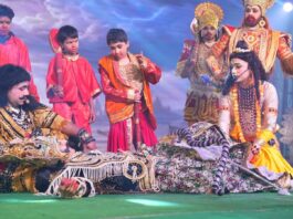 रामलीला महोत्सव में लेजर की चमक, डिजिटल अग्नि परीक्षा और रावण वध ने मोहा मन