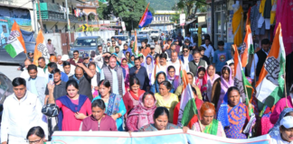 कांग्रेस ने विभिन्न विधानसभा क्षेत्रों में आयोजित की न्याय यात्रा