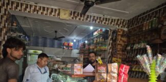 मिठाई की ट्रे पर निर्माण और एक्सपायरी डेट लिखना अनिवार्य, खाद्य विभाग ने की 27 दुकानों पर जांच