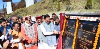 मुख्यमंत्री ने गैरसैंण में 231.91 करोड़ रुपये की 12 विकास योजनाओं का किया लोकार्पण एवं शिलान्यास