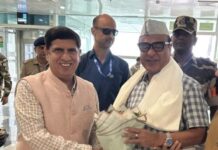 देहरादून पहुंचे असम के मुख्यमंत्री हिमंता बिस्वा शर्मा
