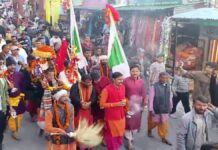 रुद्रनाथ की उत्सव डोली पहुंची गोपीनाथ मंदिर